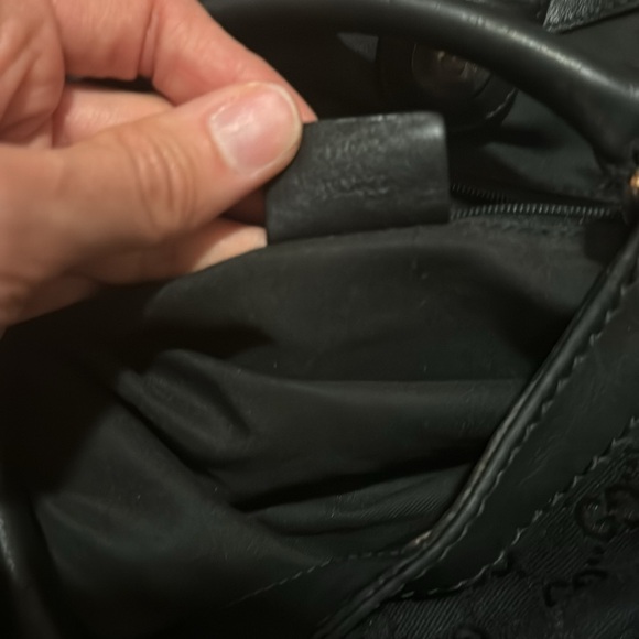 Authentic rare vintage canvas monogram Gucci bag - Picture 6 of 6